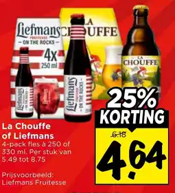 Vomar Voordeelmarkt La Chouffe of Liefmans aanbieding