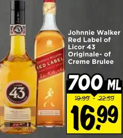 Vomar Voordeelmarkt Johnnie Walker aanbieding