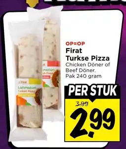 Vomar Voordeelmarkt Firat Turkse Pizza aanbieding