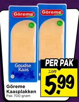 Vomar Voordeelmarkt Göreme Kaasplakken aanbieding