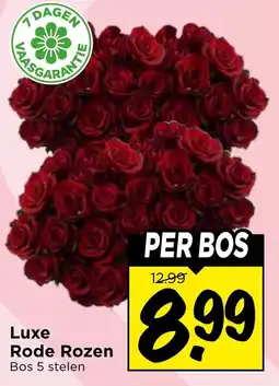 Vomar Voordeelmarkt Luxe Rode Rozen Bos aanbieding