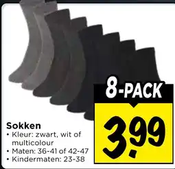 Vomar Voordeelmarkt Sokken aanbieding