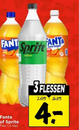 Vomar Voordeelmarkt Fanta of Sprite aanbieding
