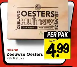 Vomar Voordeelmarkt Zeeuwse Oesters aanbieding