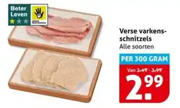Hoogvliet Verse varkens- schnitzels aanbieding