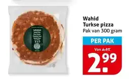 Hoogvliet Wahid turkse pizza aanbieding