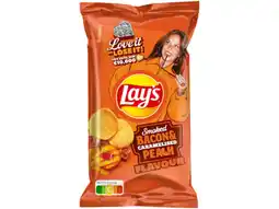 Hoogvliet Lay's Max bacon peach aanbieding