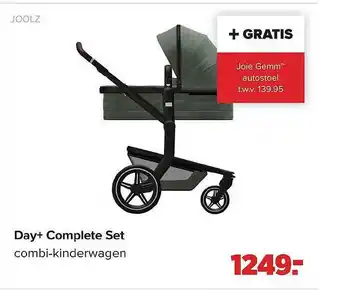 Baby-Dump Joolz Day+ Complete Set Combi-Kinderwagen aanbieding