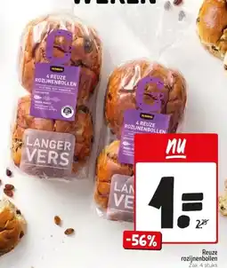 Jumbo Reuze rozijnenbollen aanbieding