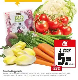 Jumbo Combikorting groente aanbieding