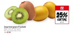 Jumbo Zespri kiwi green of SunGold aanbieding