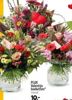 Jumbo PLUK Valentijn boeketten aanbieding