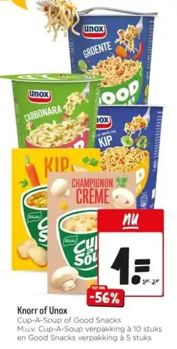 Jumbo Knorr of Unox aanbieding