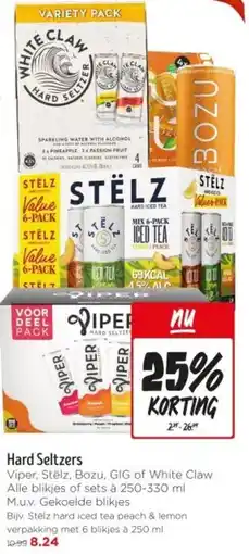 Jumbo Hard Seltzers aanbieding