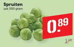 Coop Spruiten aanbieding
