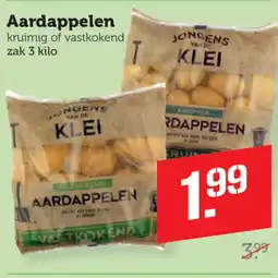 Coop Aardappelen aanbieding
