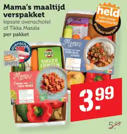 Coop Mama's maaltijd verspakket aanbieding
