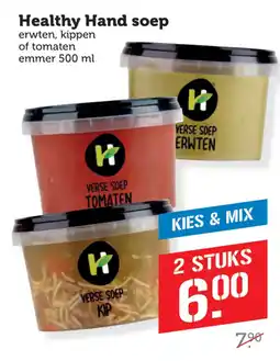 Coop Healthy Hand soep aanbieding