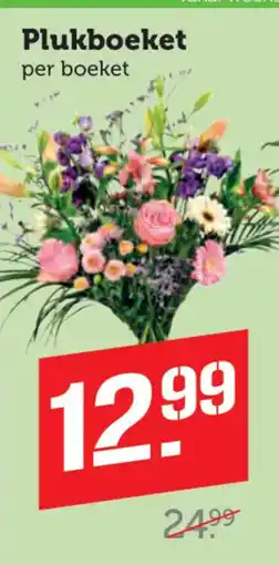 Coop Plukboeket aanbieding