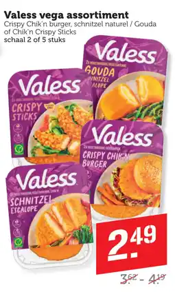 Coop Valess vega assortiment aanbieding