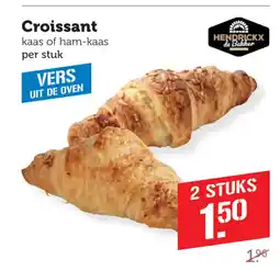 Coop Croissant kaas of ham-kaas aanbieding
