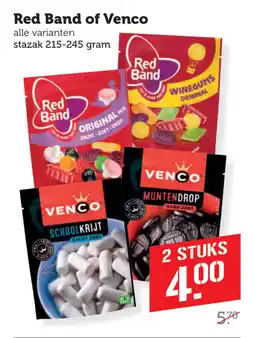 Coop Red Band of Venco aanbieding