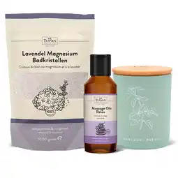 Holland & Barrett Massage + Bad + Kaars bundel - 1 bundel aanbieding