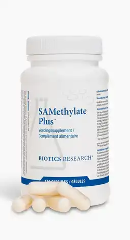 De Online Drogist Biotics SAMethylate Plus Capsules 120CP aanbieding