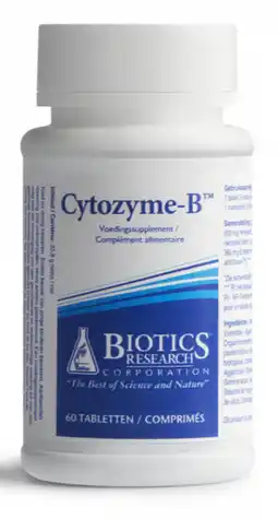 De Online Drogist Biotics Cytozyme-B Tabletten 60TB aanbieding