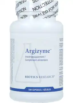 De Online Drogist Biotics Argizyme Capsules 100CP aanbieding