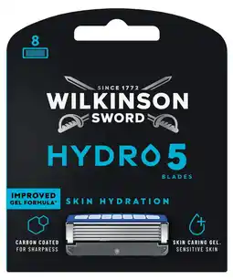 De Online Drogist Wilkinson Hydro 5 Regular Scheermesjes 8ST aanbieding
