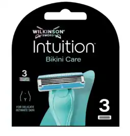 De Online Drogist Wilkinson Intuition Bikini Care Navulmesjes 3ST aanbieding