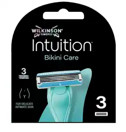 De Online Drogist Wilkinson Intuition Bikini Care Navulmesjes 3ST aanbieding