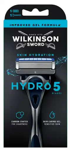 De Online Drogist Wilkinson Hydro 5 Regular Scheersysteem 1ST aanbieding