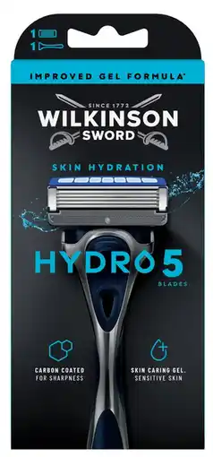 De Online Drogist Wilkinson Hydro 5 Regular Scheersysteem 1ST aanbieding
