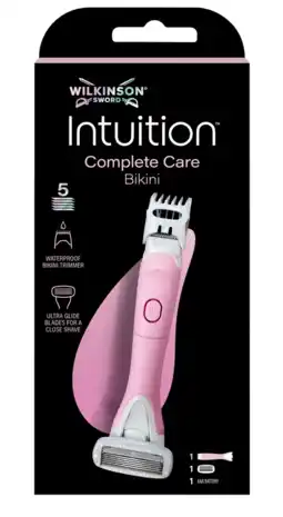 De Online Drogist Wilkinson Intuition Complete Care Bikini Scheerapparaat 1ST aanbieding