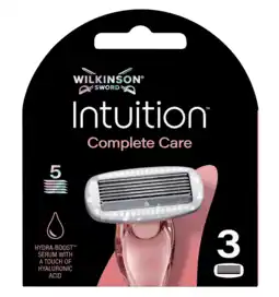 De Online Drogist Wilkinson Intuition Complete Care Navulmesjes 3ST aanbieding