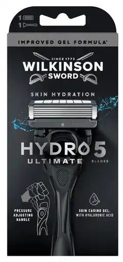 De Online Drogist Wilkinson Hydro 5 Ultimate Scheersysteem 1ST aanbieding