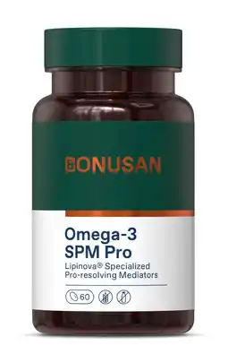 De Online Drogist Bonusan Omega 3 SPM Pro Softgel 60SG aanbieding
