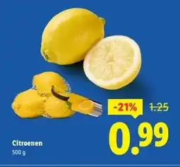 Lidl Citroenen aanbieding