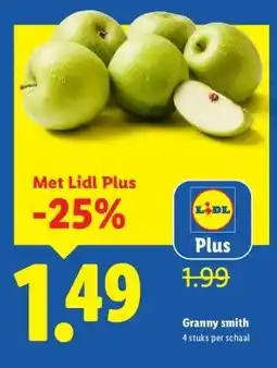 Lidl Granny smith aanbieding