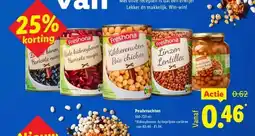 Lidl Peulvruchten aanbieding