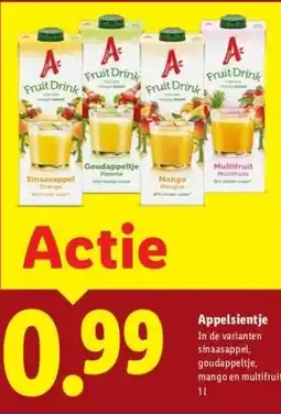 Lidl Appelsientje aanbieding