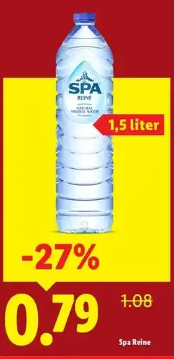 Lidl Spa Reine aanbieding