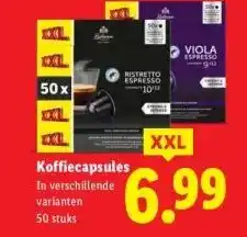 Lidl Koffiecapsules aanbieding