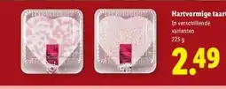 Lidl Hartvormige taart aanbieding