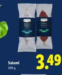 Lidl Salami aanbieding