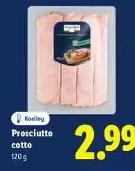 Lidl Prosciutto cotto aanbieding