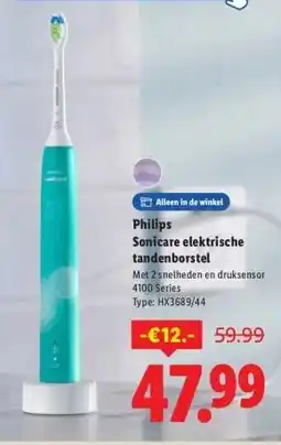 Lidl Philips Sonicare elektrische tandenborstel aanbieding