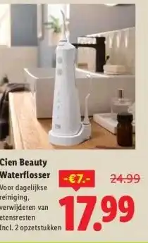 Lidl Cien Beauty Waterflosser aanbieding